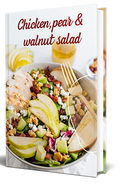 Chicken Pear Walnut Salad